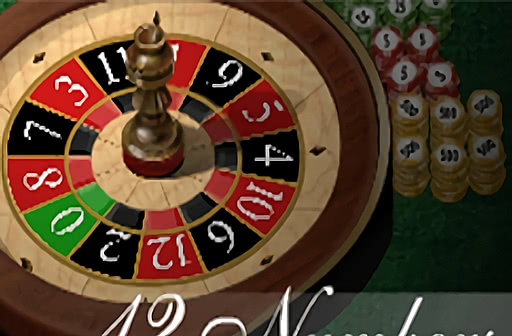Play 12 Number Roulette (Espresso)