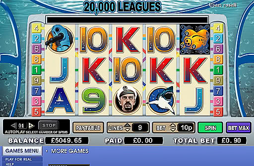 Play 20 000 Leagues