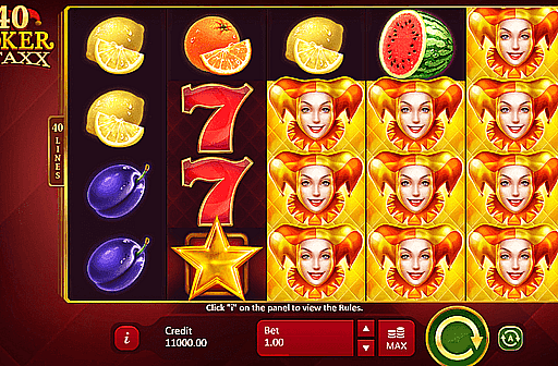Play 40 Joker Staxx