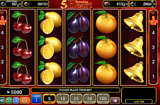Play 5 Burning Heart