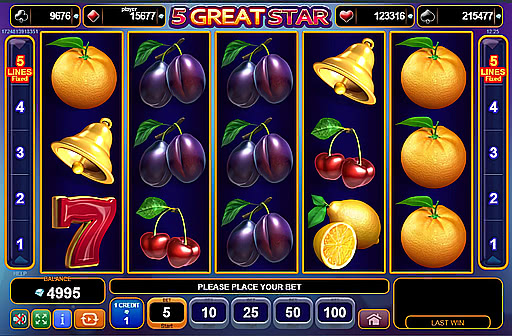 Play 5 Great Star