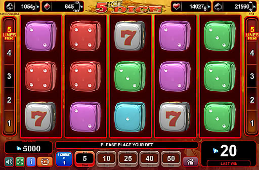 Play 5 Hot Dice