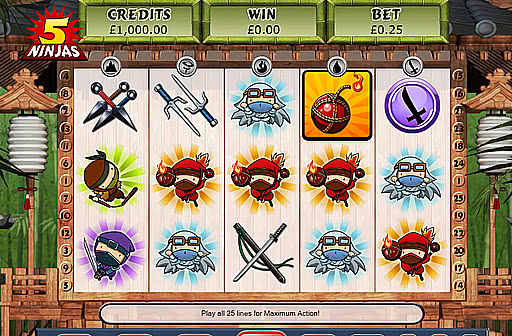Play 5 Ninjas
