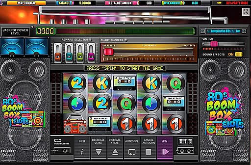 Play 80's Boombox