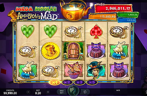 Play Absolootly Mad Mega Moolah