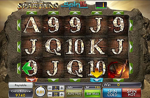Play Age of Spartans Spin 16