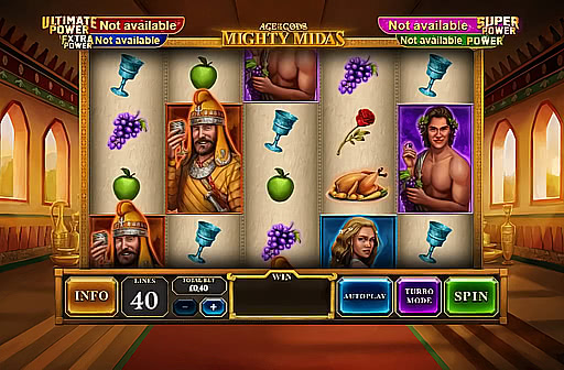 Play Age of the Gods Mighty Midas