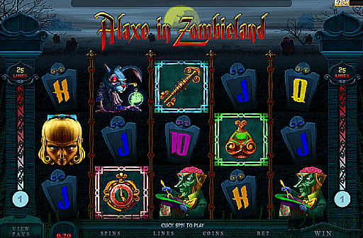 Play Alaxe in Zombieland