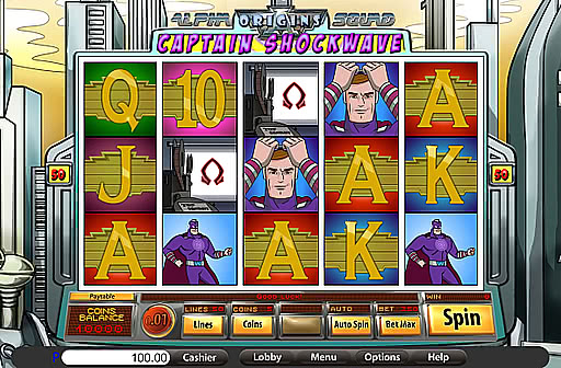 Play Alpha Squad Origins Captain Shockwave