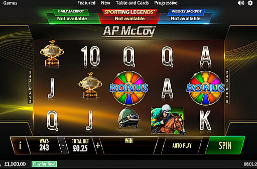 Play AP McCoy Sporting Legends