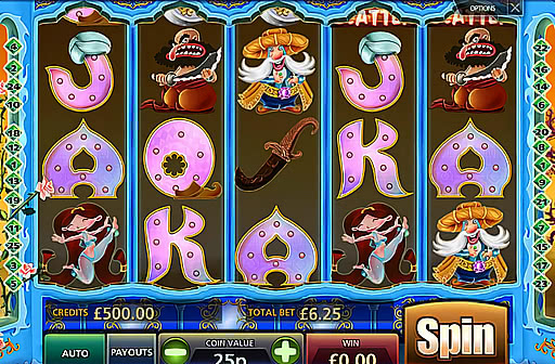 New⭐️Diamond Pays Arabian Oasis Slot Machine