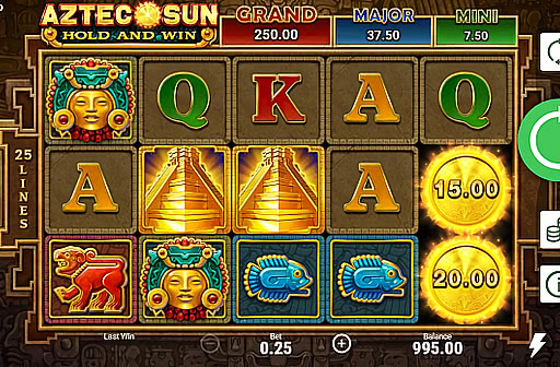 Play Aztec Sun