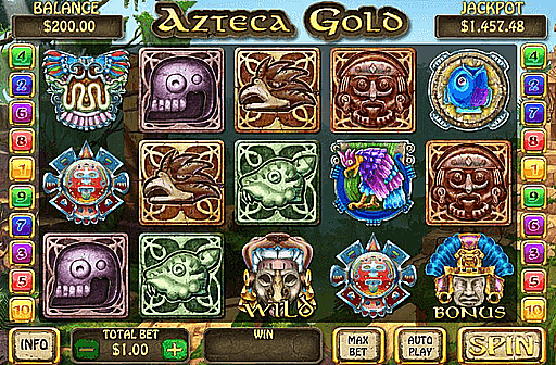 slot o pol deluxe aztec gold