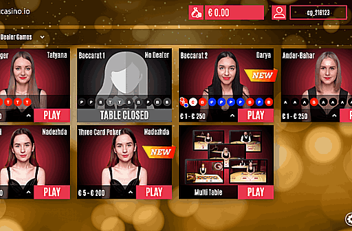 Play Baccarat Live