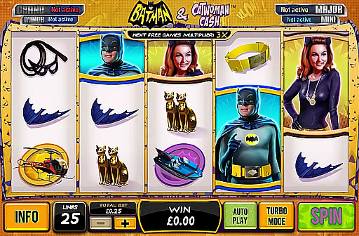 Play Batman & Catwoman Cash