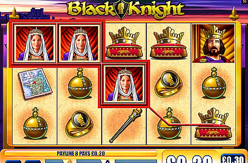 black knight slot machine for sale