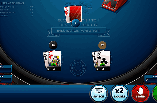 Play Blackjack Switch
