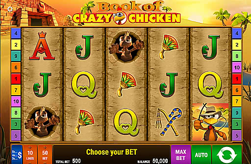 Play Book of Crazy Chicken