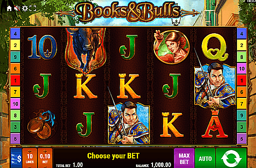 Play Books and Bulls