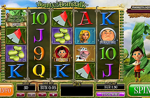 Play Bounty of the Beanstalk