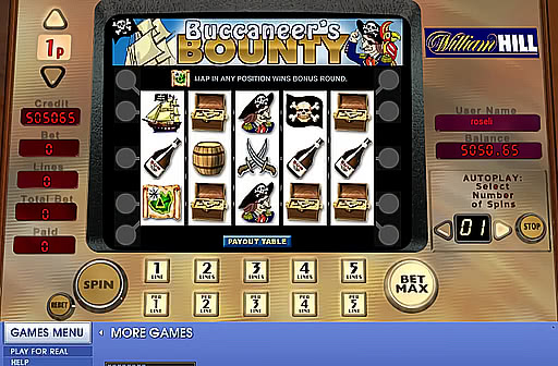 Play Buccaneers Bounty