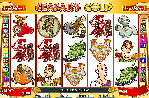 Play Caesar's Gold