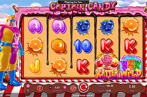 Play Captain Candy