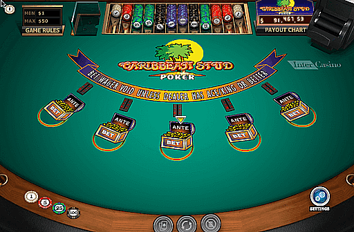 Play Caribbean Stud Poker
