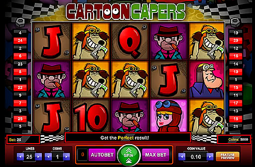Play Cartoon Capers