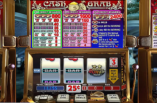 cash grab slot machine