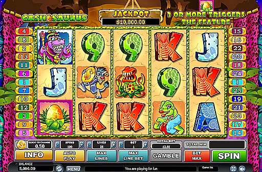 Play Cashosaurus