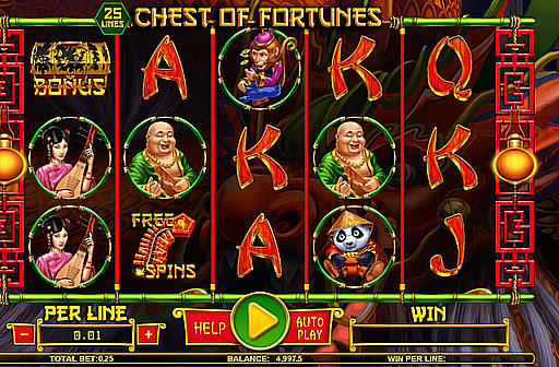 Play Chest of Fortunes