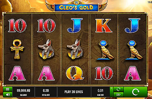 Play Cleo's Gold
