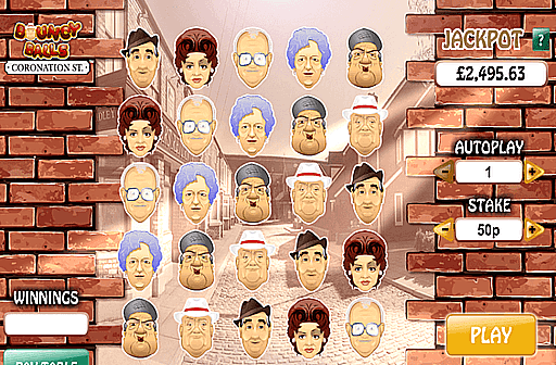 Play Coronation Street Bouncy Balls