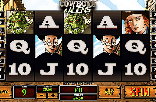 Play Cowboys & Aliens