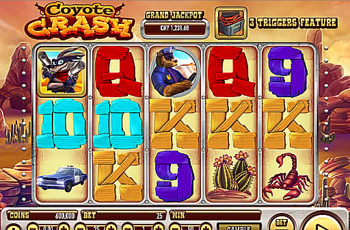 Play Coyote Crash