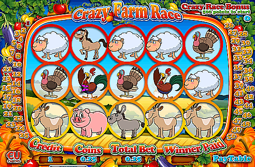Play Crazy Farm Race