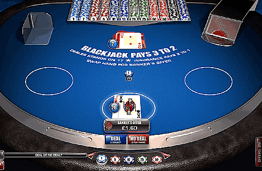 Play Deal or No Deal Blackjack