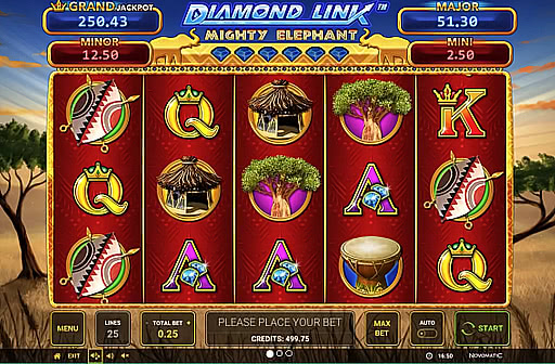 Play Diamond Link Mighty Elephant
