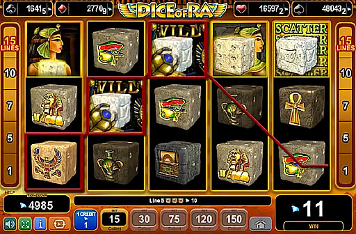 Play Dice of Ra