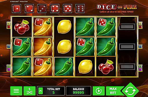 Play Dice on Fire
