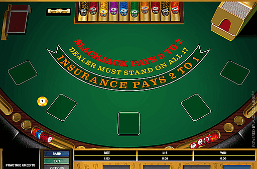 Play European Blackjack