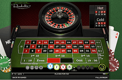 Play European Roulette