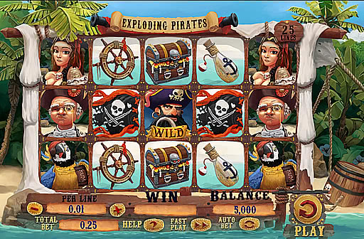 Play Exploding Pirates