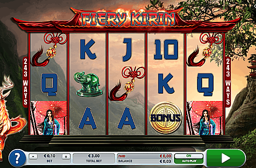 Play Fiery Kirin