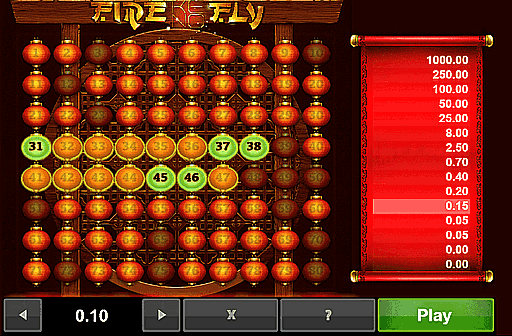 Play Firefly Keno