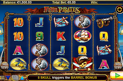 Play Five Pirates