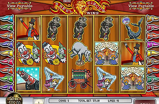 Play Five Reel Circus