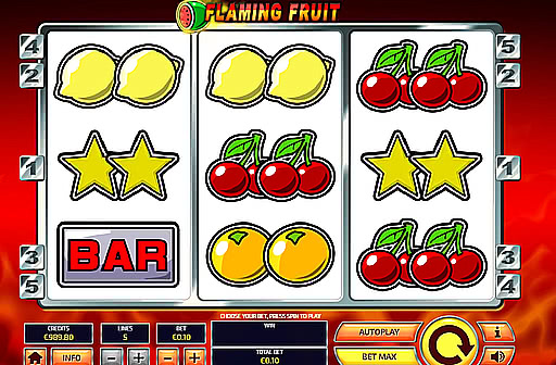 Play Flaming Fruit