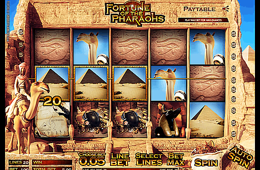 Play Fortune of the Pharaohs